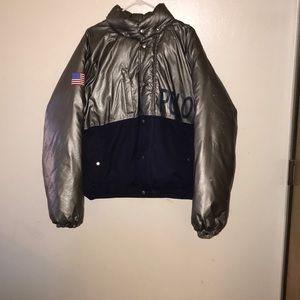 Vintage polo by Ralph Lauren puffer coat